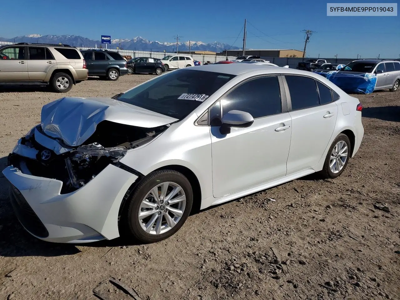 TOYOTA COROLLA 2023, VIN 5YFB4MDE9PP019043