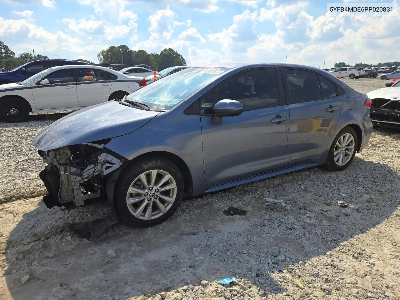 TOYOTA COROLLA 2023, VIN 5YFB4MDE6PP020831