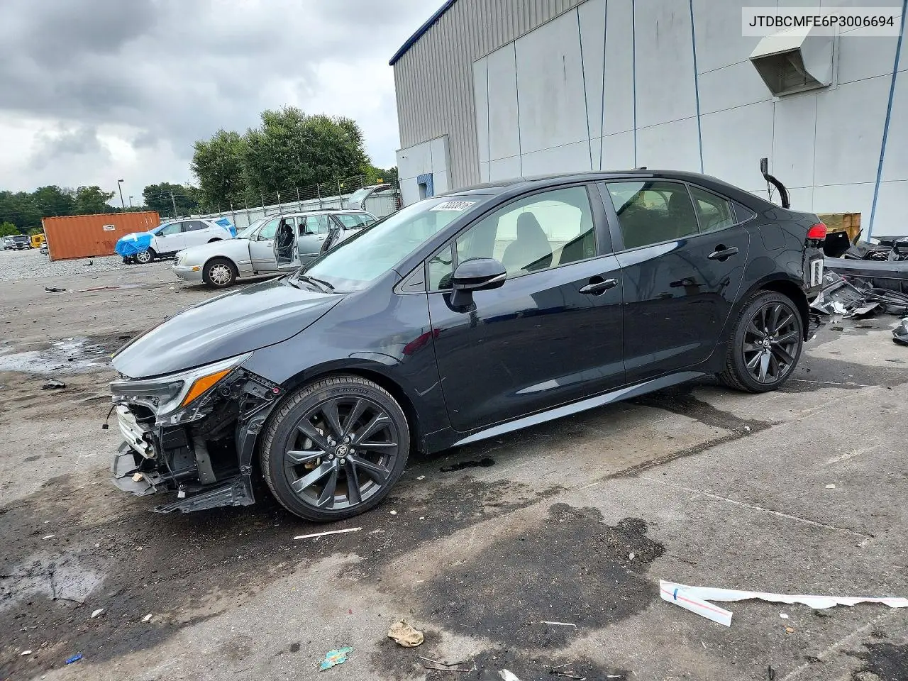 TOYOTA COROLLA 2023, VIN JTDBCMFE6P3006694