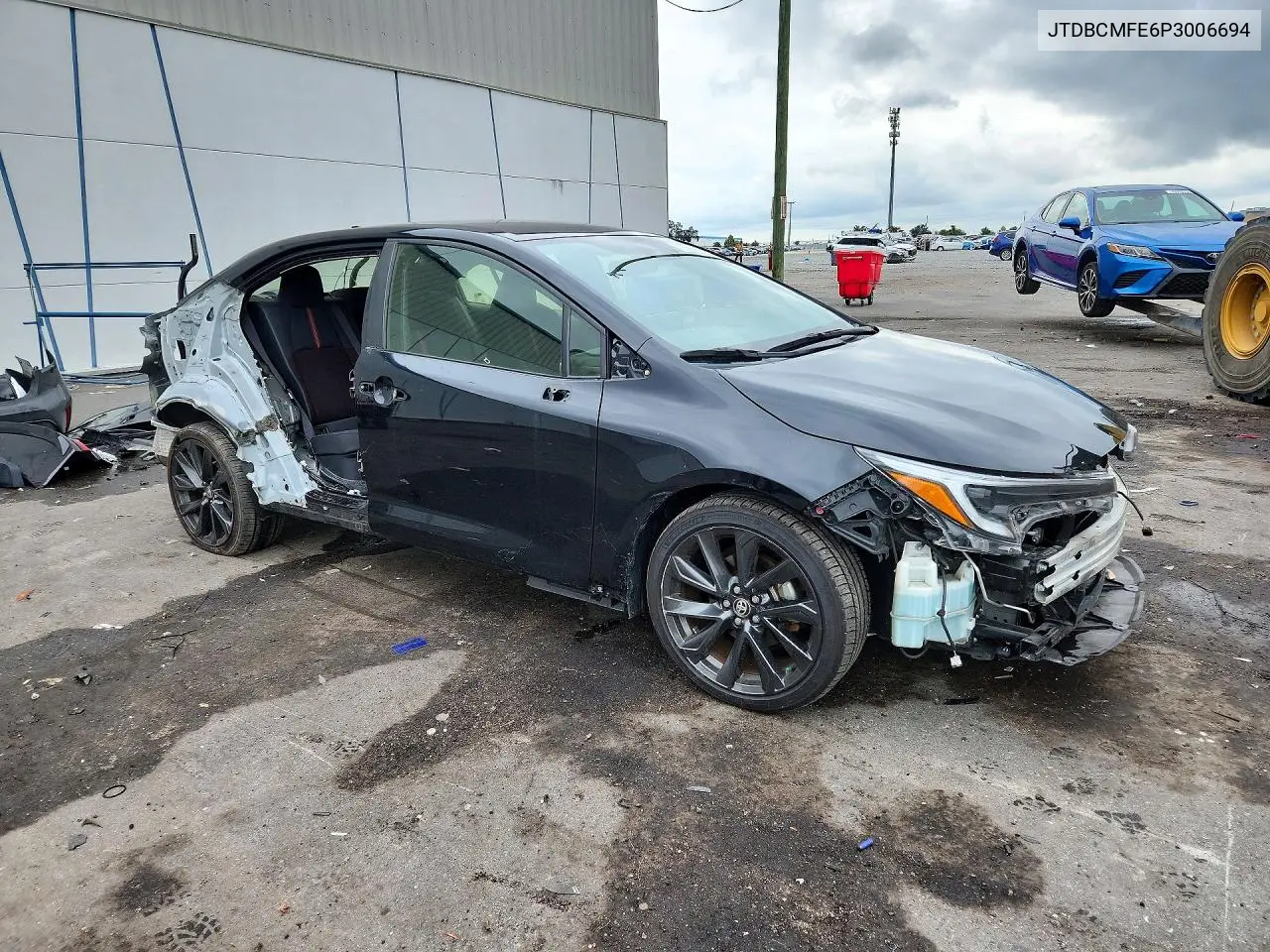 2023 TOYOTA COROLLA VIN JTDBCMFE6P3006694 — фото 4