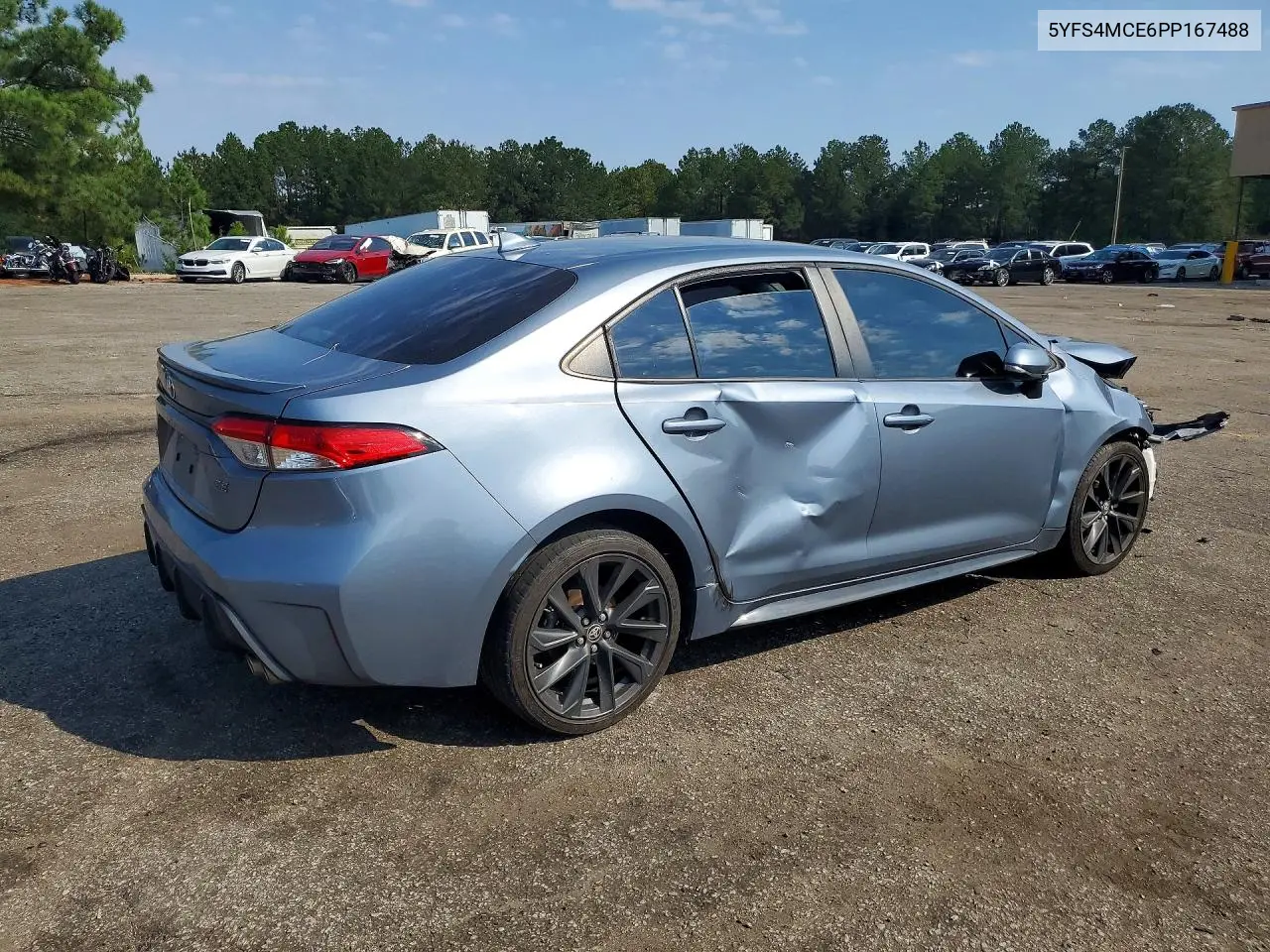 2023 TOYOTA COROLLA VIN 5YFS4MCE6PP167488 — фото 3