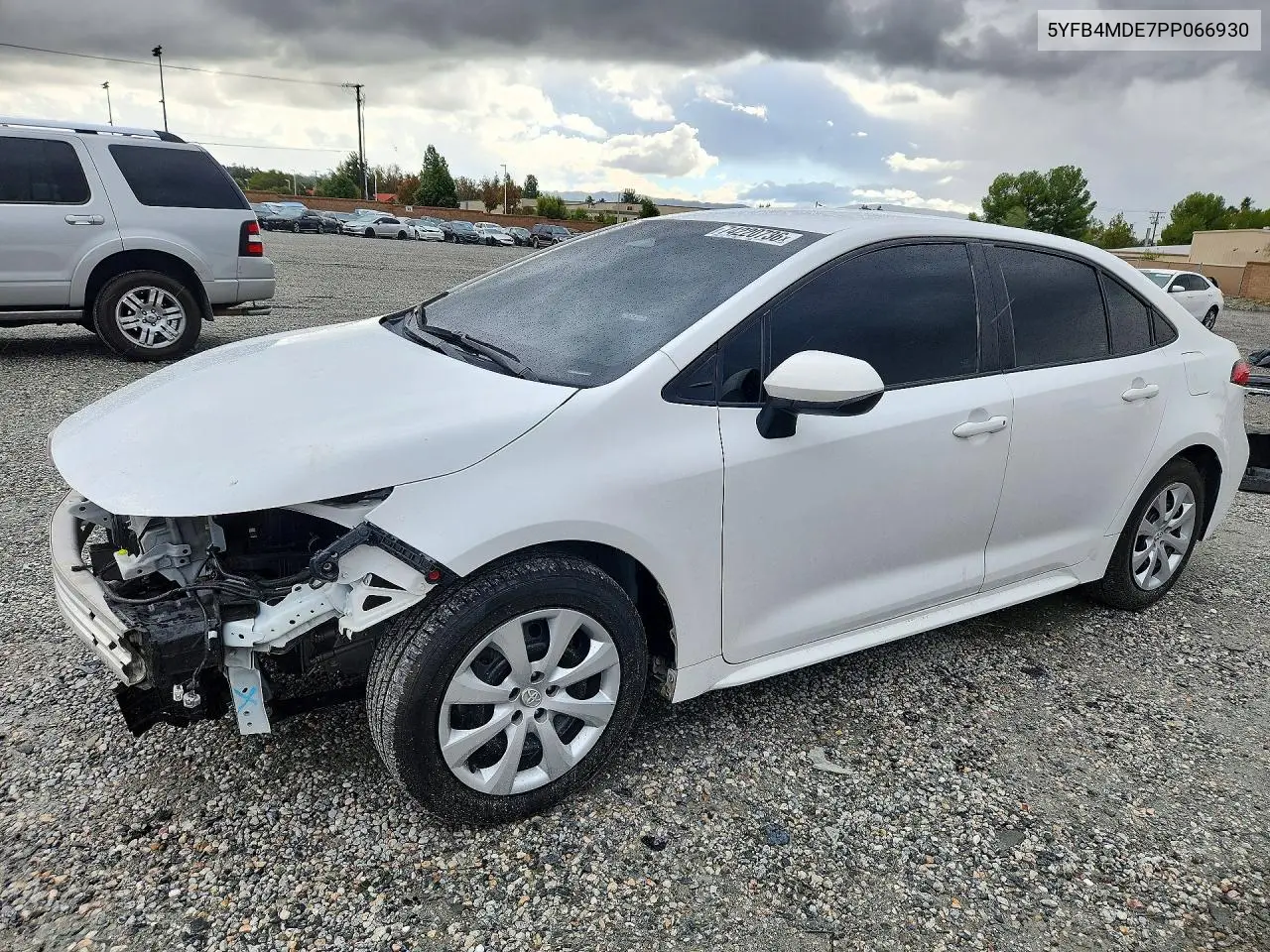 TOYOTA COROLLA 2023, VIN 5YFB4MDE7PP066930
