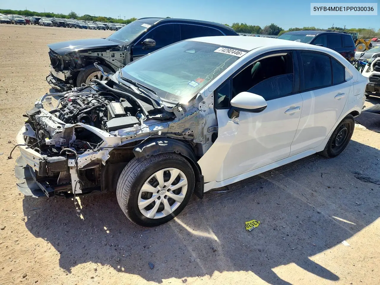TOYOTA COROLLA 2023, VIN 5YFB4MDE1PP030036