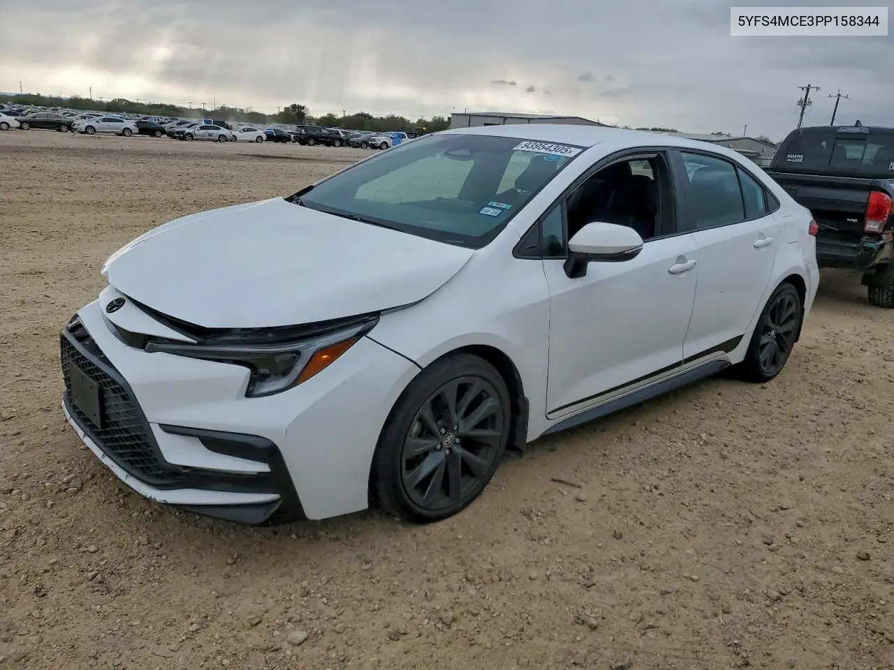 TOYOTA COROLLA 2023, VIN 5YFS4MCE3PP158344