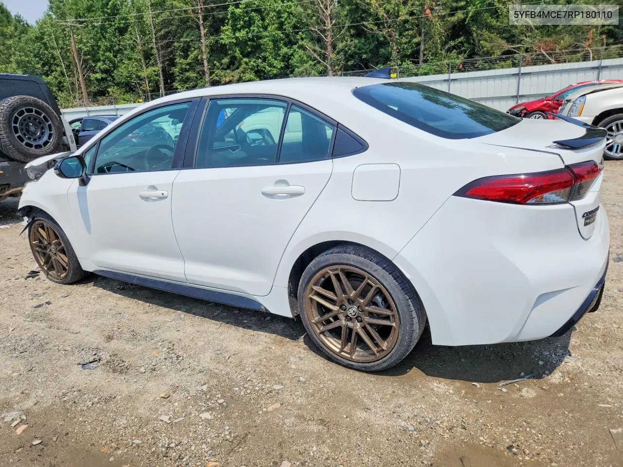 2024 TOYOTA COROLLA VIN 5YFB4MCE7RP180110 — фото 2