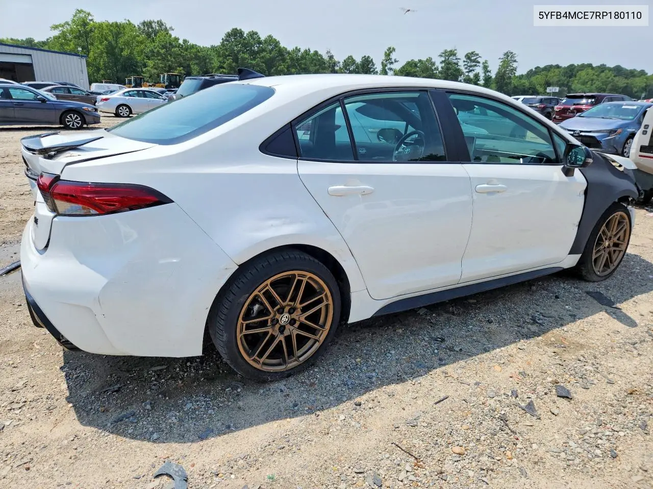 2024 TOYOTA COROLLA VIN 5YFB4MCE7RP180110 — фото 3