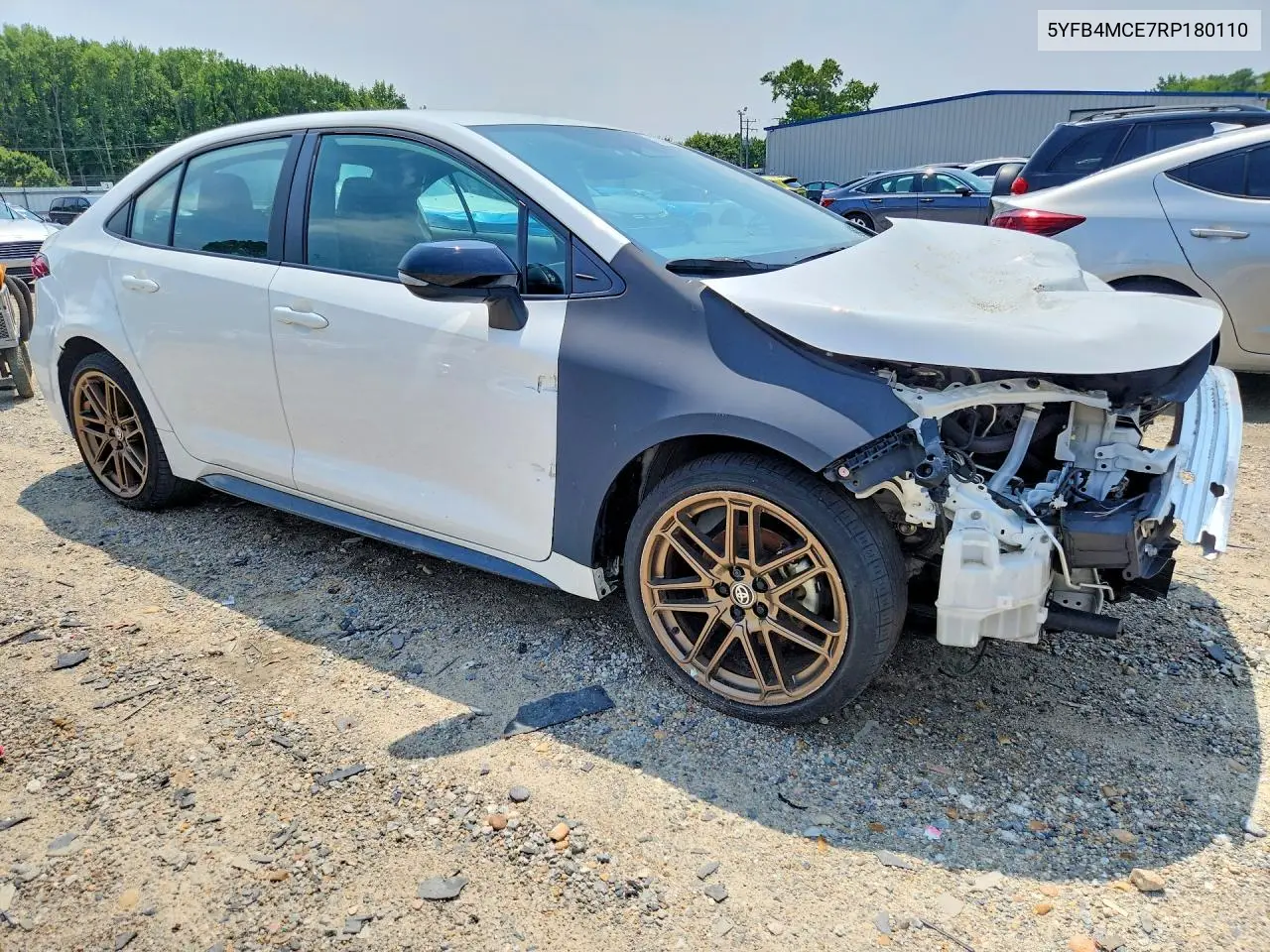 2024 TOYOTA COROLLA VIN 5YFB4MCE7RP180110 — фото 4