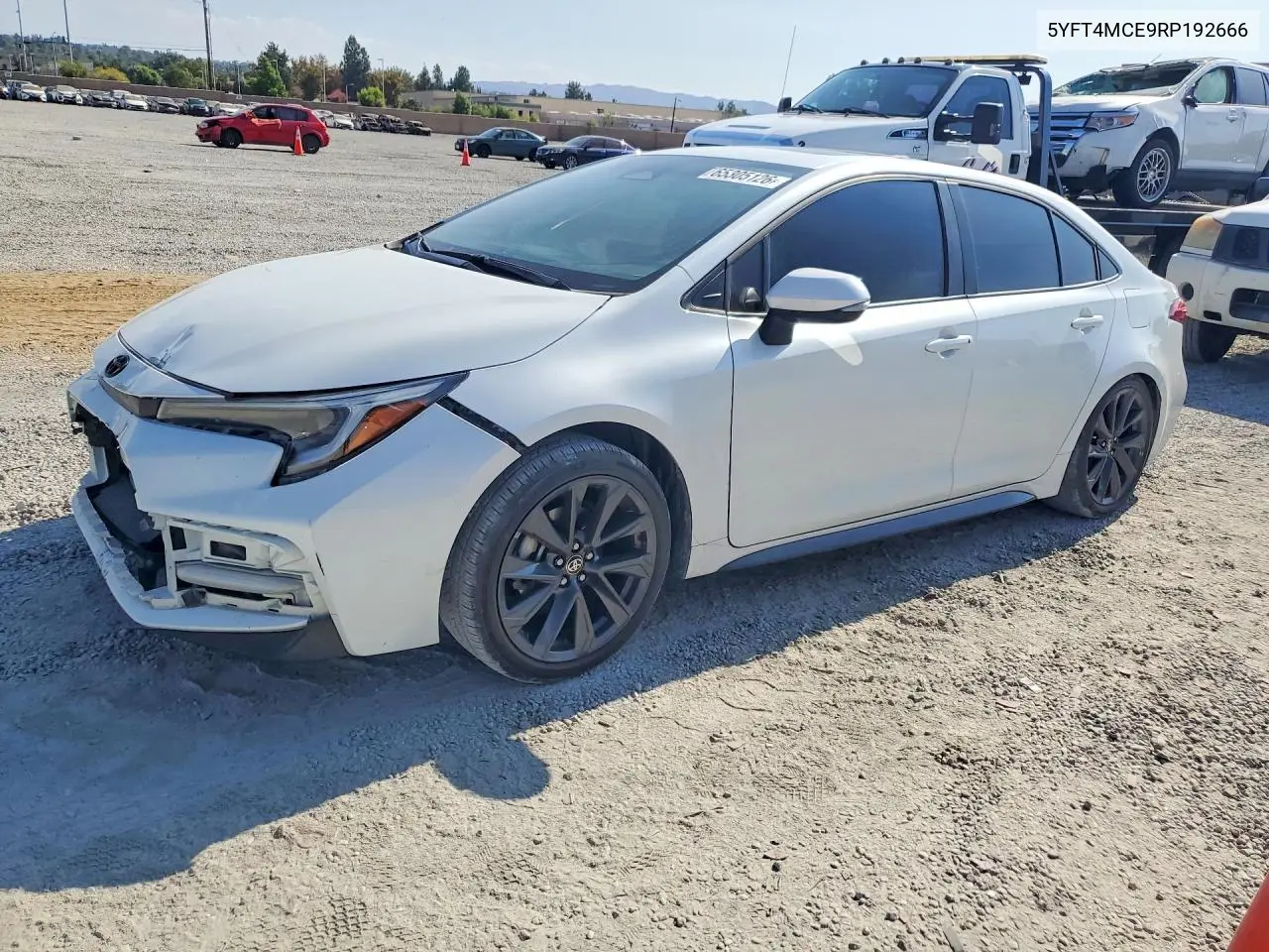 TOYOTA COROLLA 2024, VIN 5YFT4MCE9RP192666