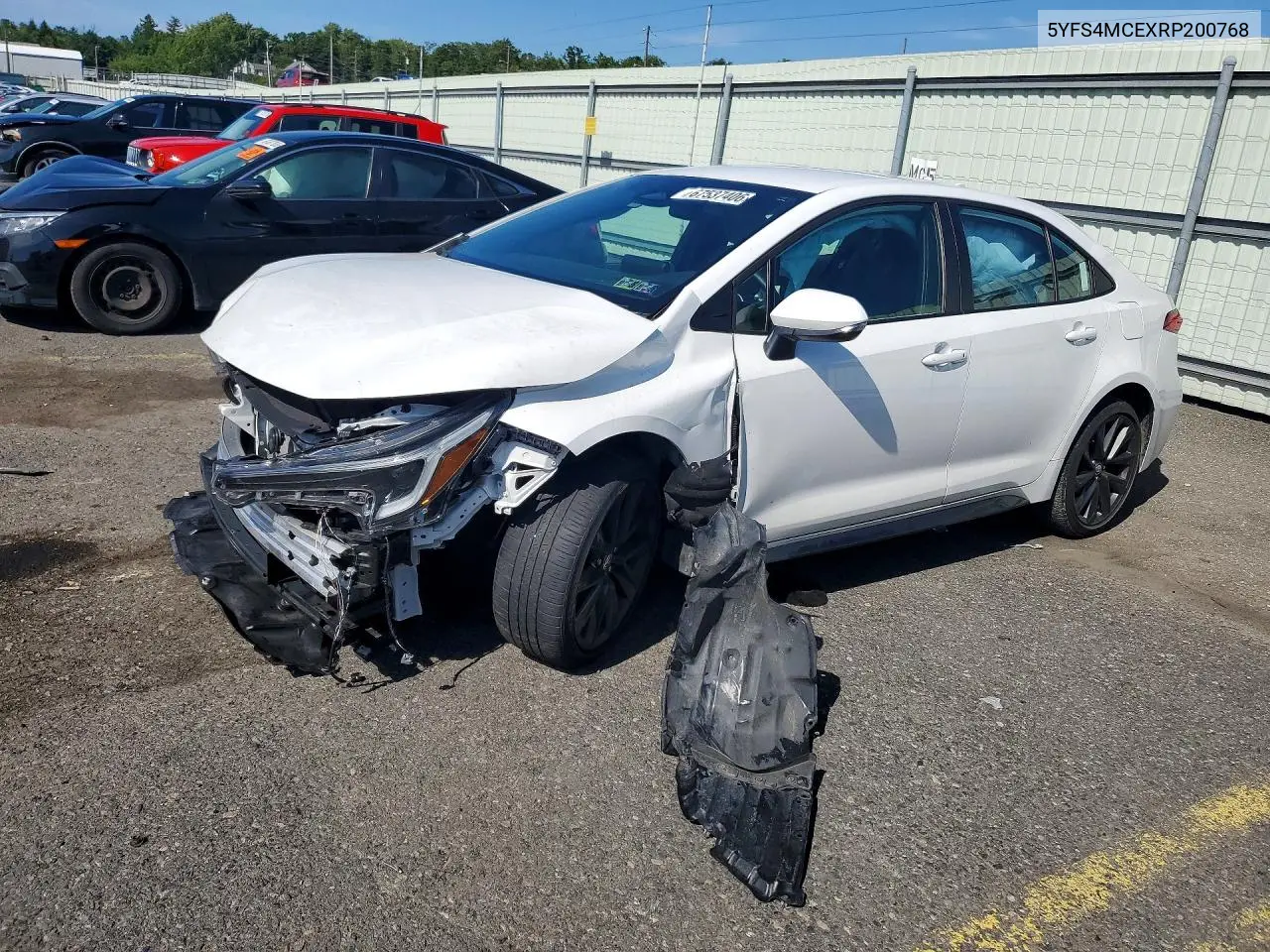TOYOTA COROLLA 2024, VIN 5YFS4MCEXRP200768