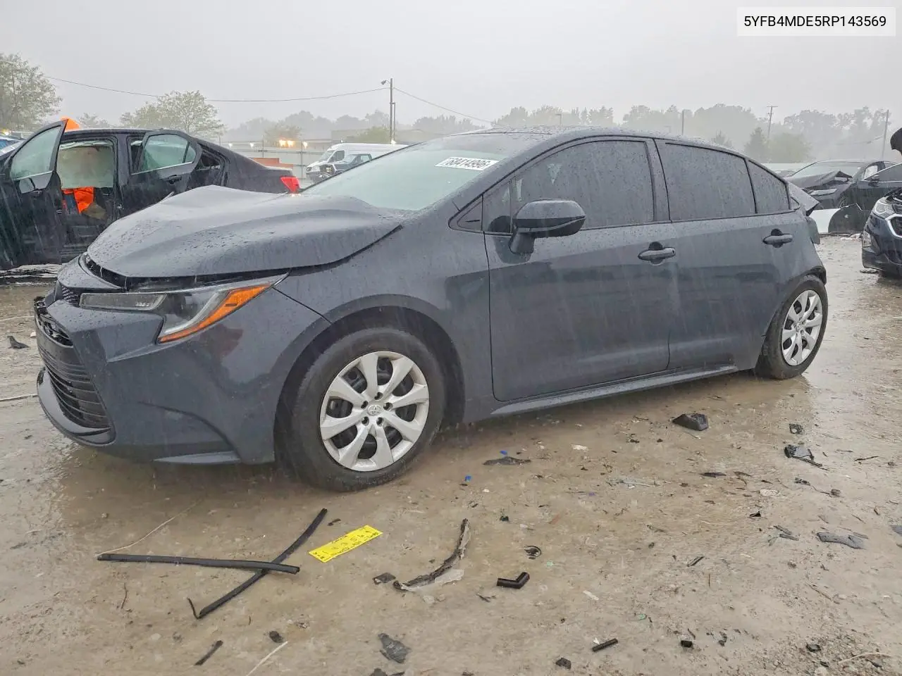 TOYOTA COROLLA 2024, VIN 5YFB4MDE5RP143569