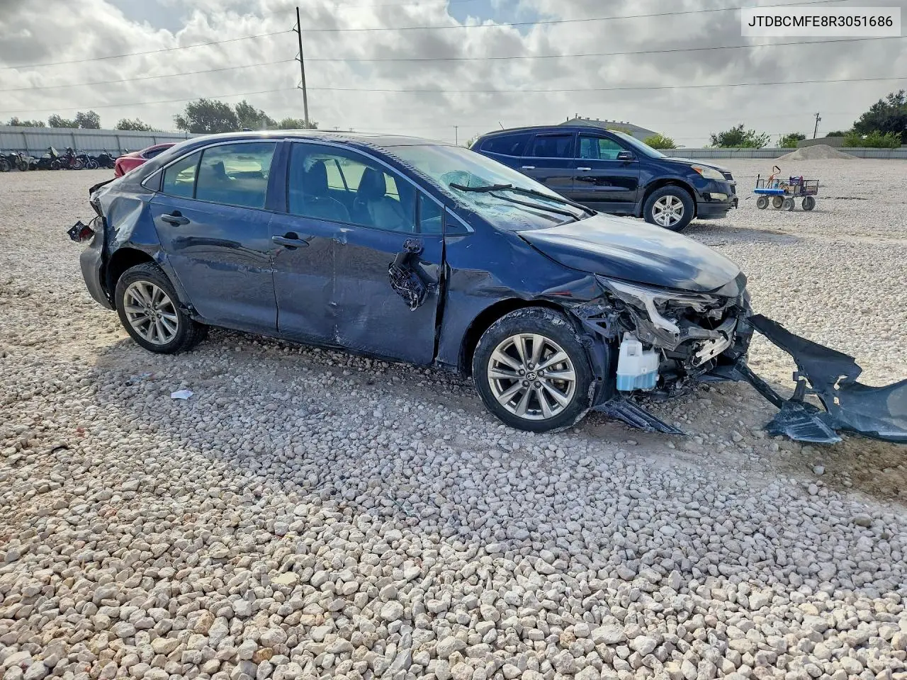 2024 TOYOTA COROLLA VIN JTDBCMFE8R3051686 — фото 4
