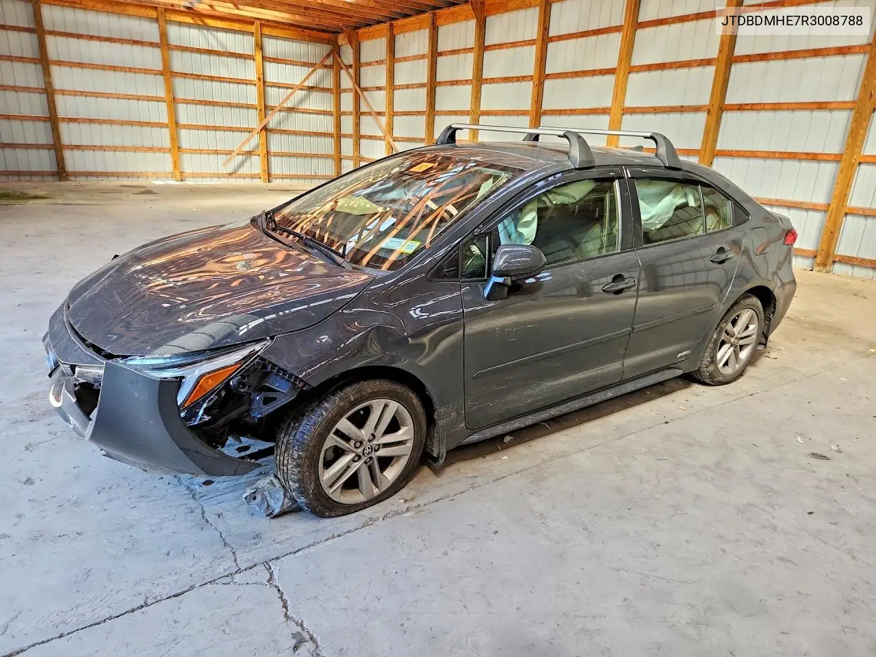 TOYOTA COROLLA 2024, VIN JTDBDMHE7R3008788