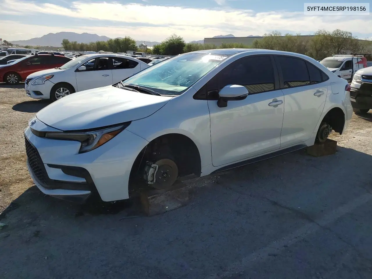 TOYOTA COROLLA 2024, VIN 5YFT4MCE5RP198156