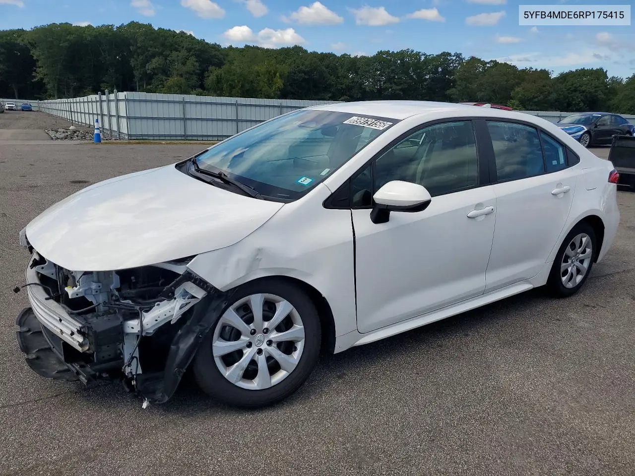 TOYOTA COROLLA 2024, VIN 5YFB4MDE6RP175415