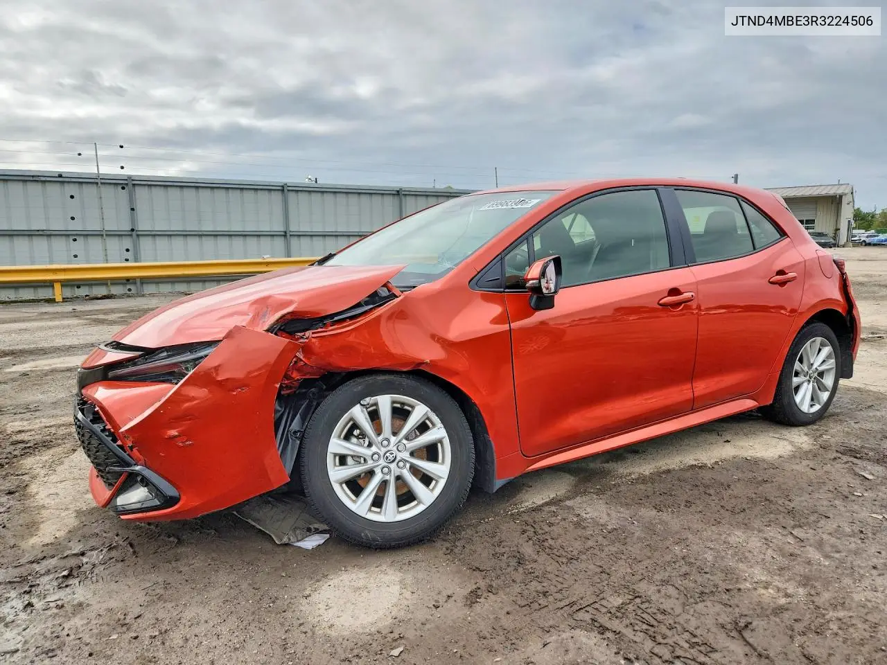 TOYOTA COROLLA 2024, VIN JTND4MBE3R3224506