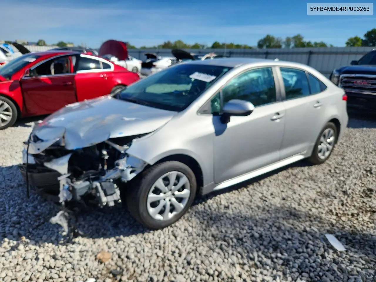 TOYOTA COROLLA 2024, VIN 5YFB4MDE4RP093263