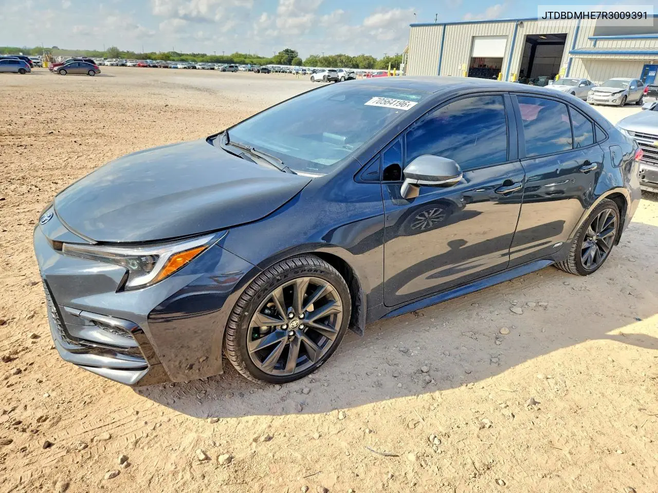 TOYOTA COROLLA 2024, VIN JTDBDMHE7R3009391