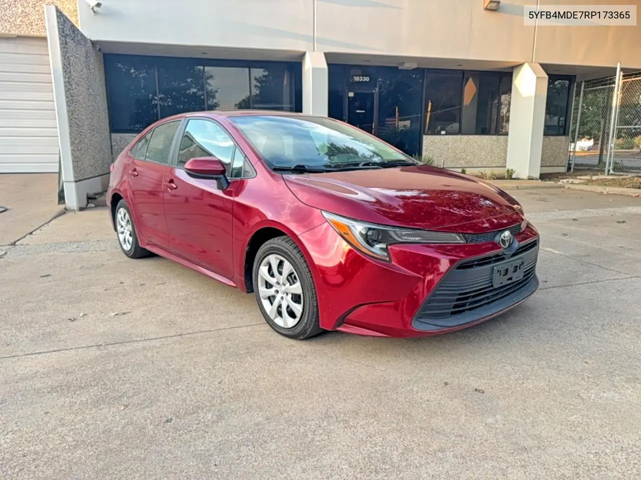 TOYOTA COROLLA 2024, VIN 5YFB4MDE7RP173365