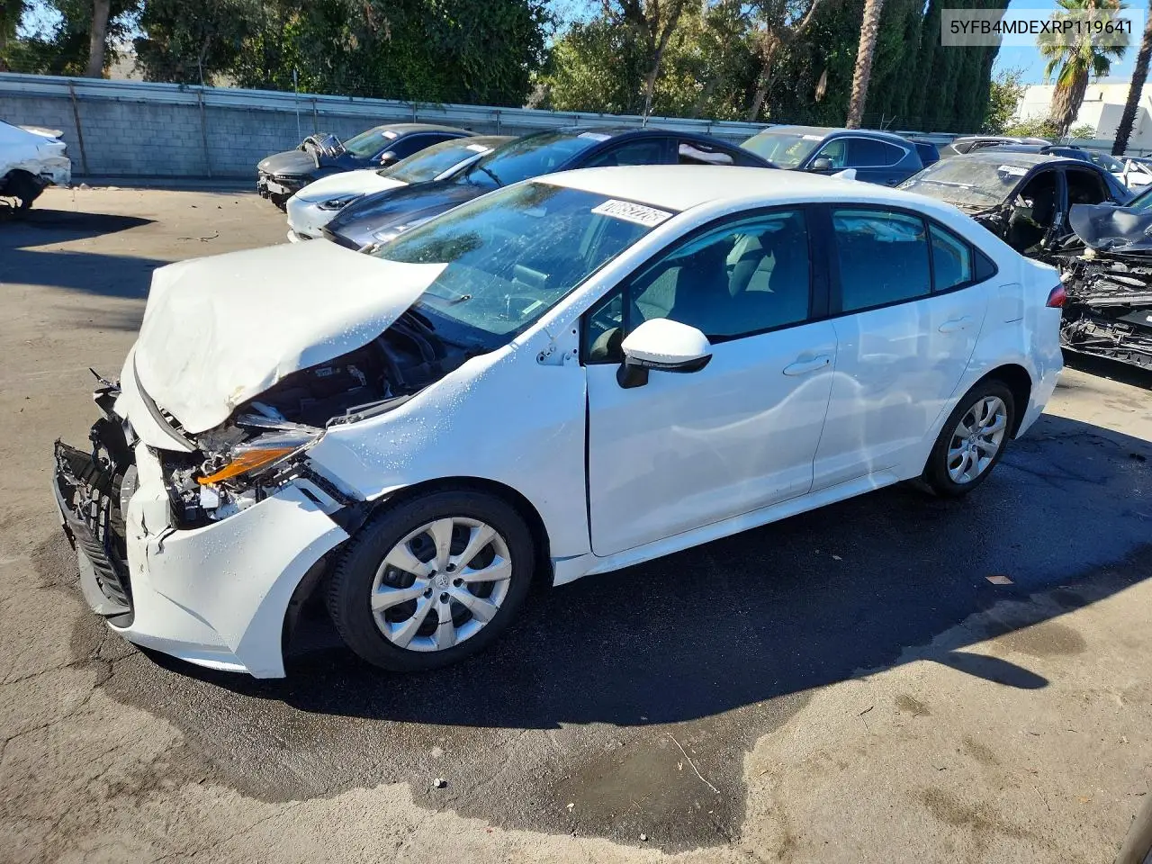 TOYOTA COROLLA 2024, VIN 5YFB4MDEXRP119641