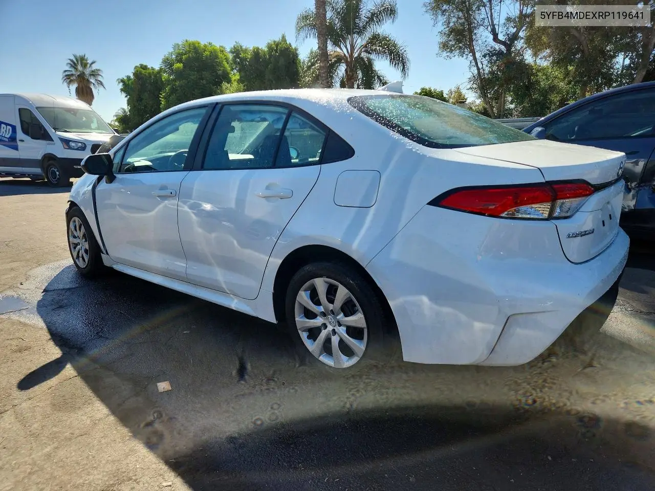 2024 TOYOTA COROLLA VIN 5YFB4MDEXRP119641 — фото 2
