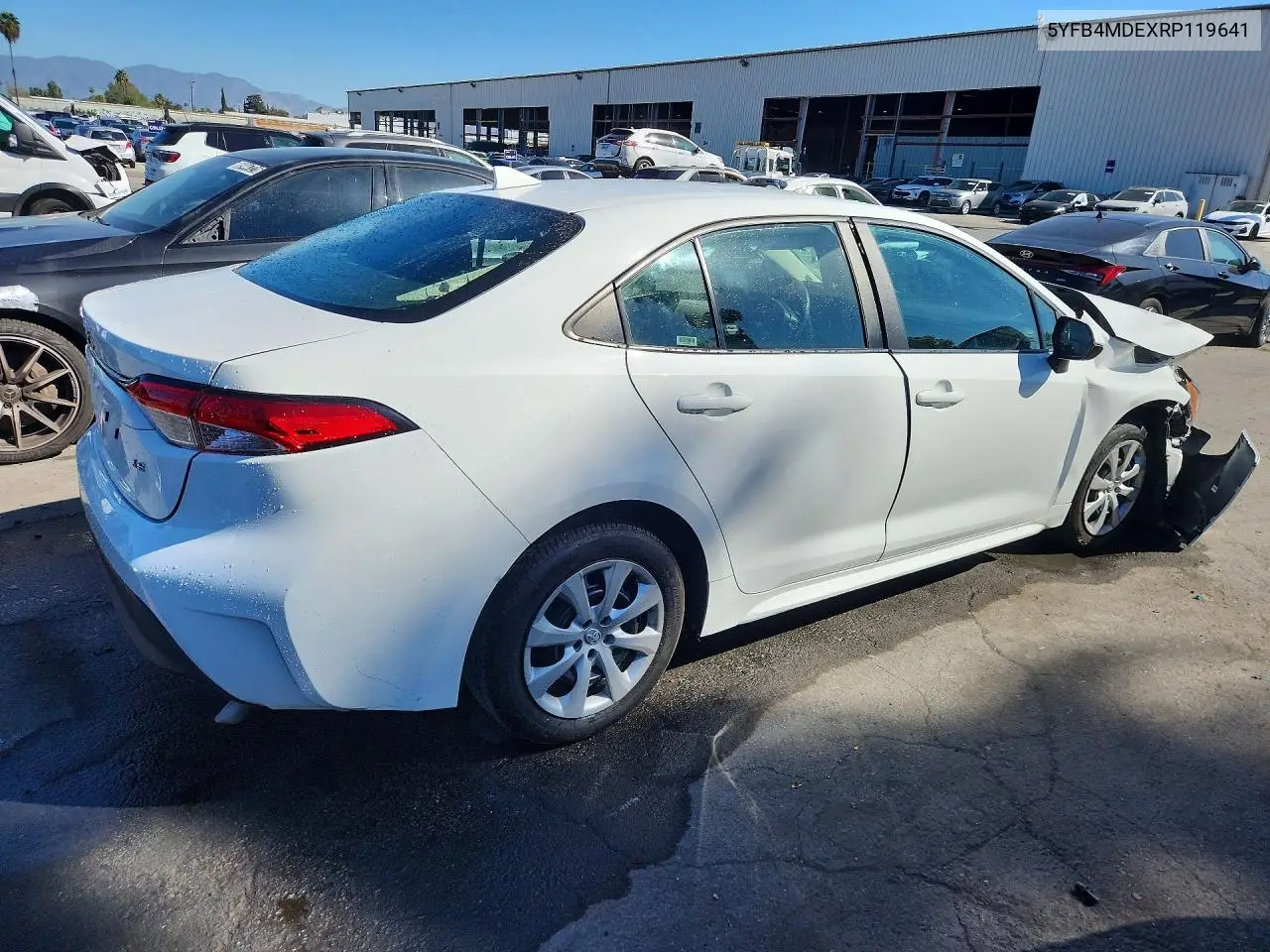 2024 TOYOTA COROLLA VIN 5YFB4MDEXRP119641 — фото 3