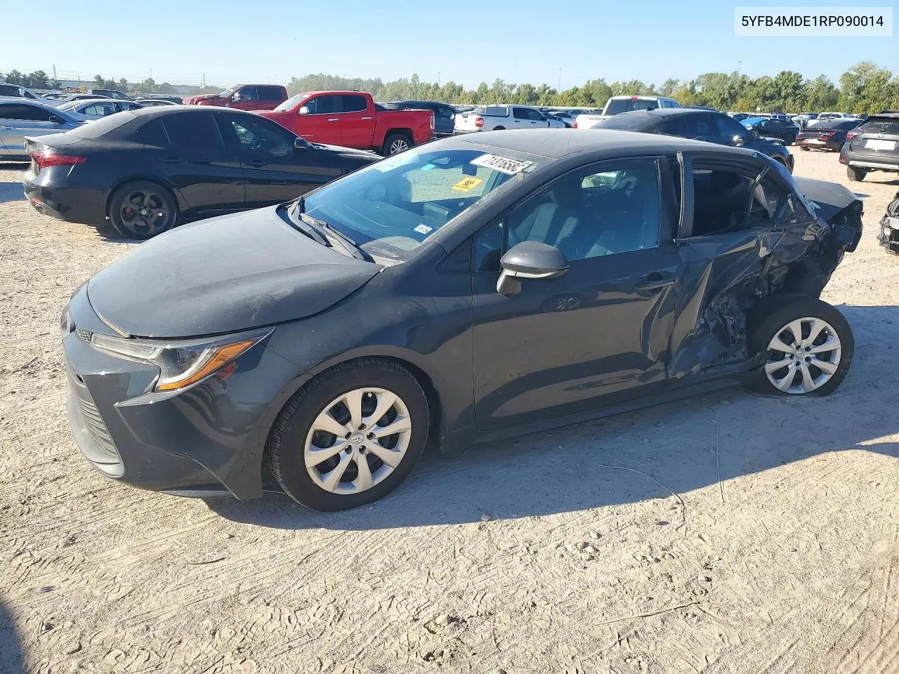 TOYOTA COROLLA 2024, VIN 5YFB4MDE1RP090014