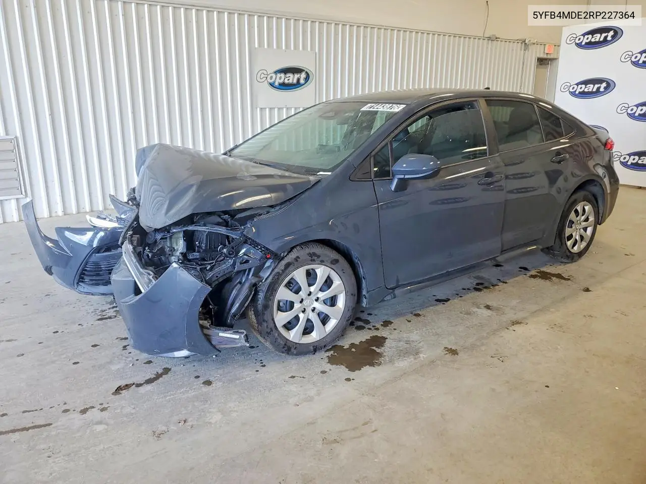 TOYOTA COROLLA 2024, VIN 5YFB4MDE2RP227364