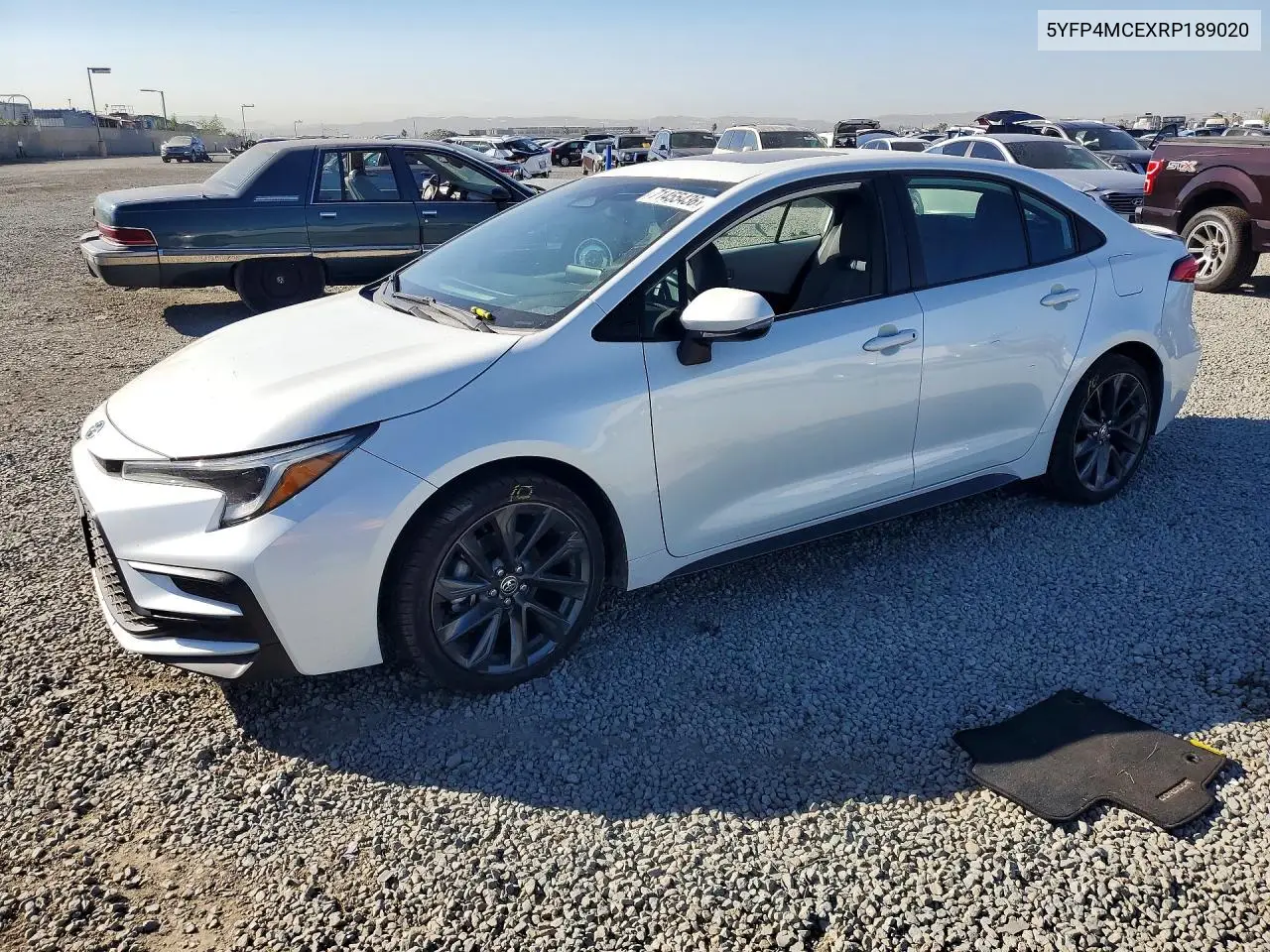 TOYOTA COROLLA 2024, VIN 5YFP4MCEXRP189020