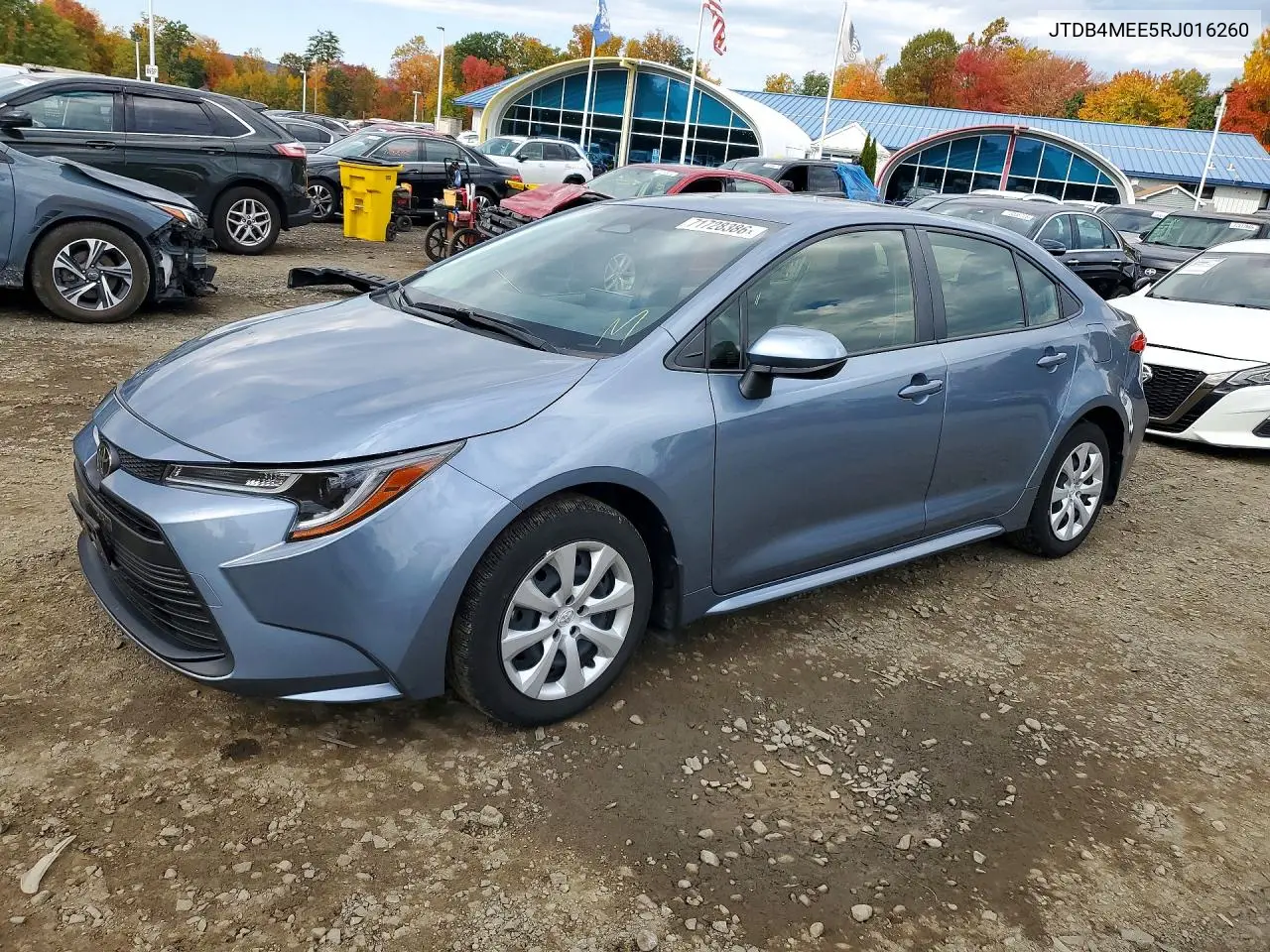 TOYOTA COROLLA 2024, VIN JTDB4MEE5RJ016260