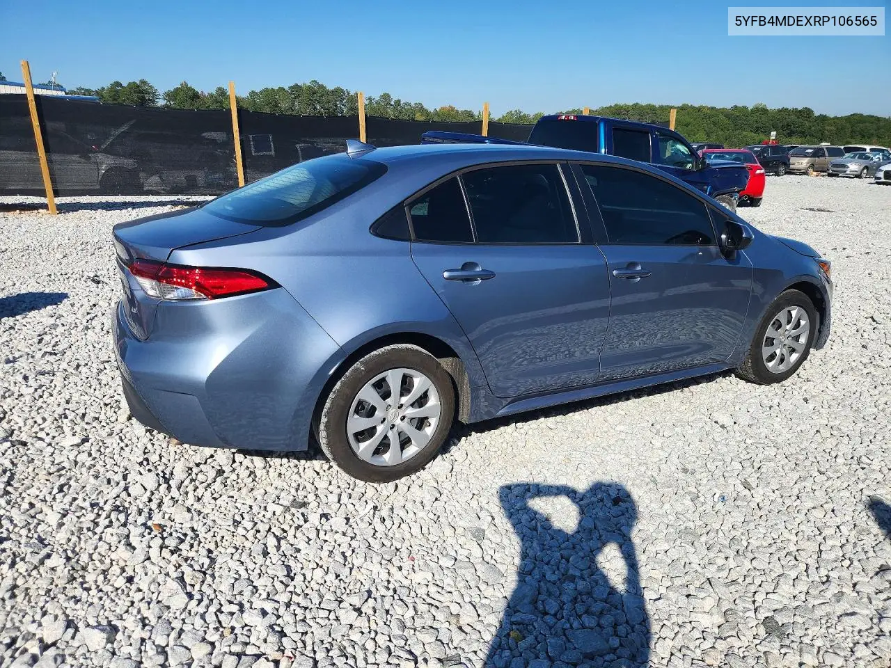 2024 TOYOTA COROLLA VIN 5YFB4MDEXRP106565 — фото 3