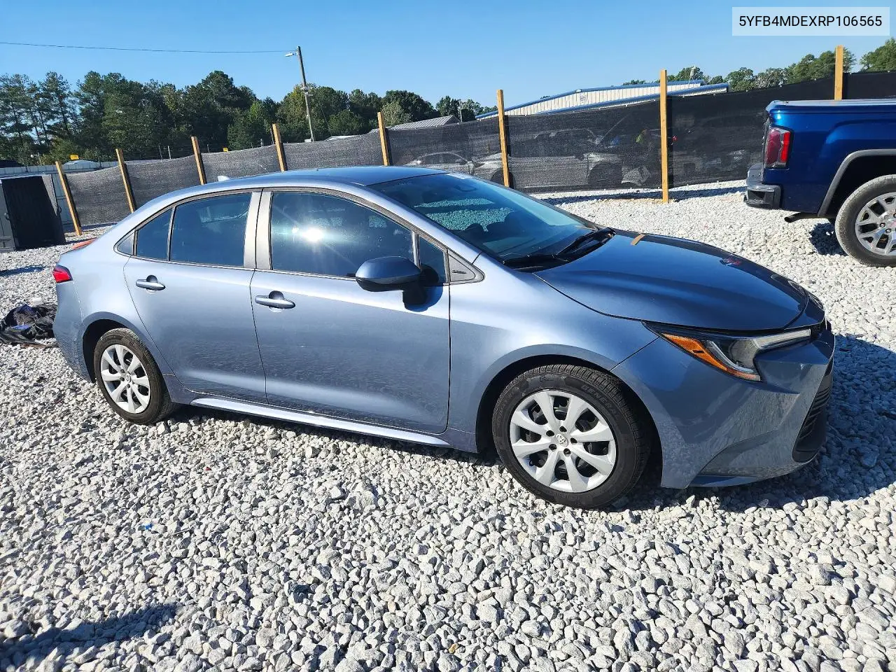2024 TOYOTA COROLLA VIN 5YFB4MDEXRP106565 — фото 4