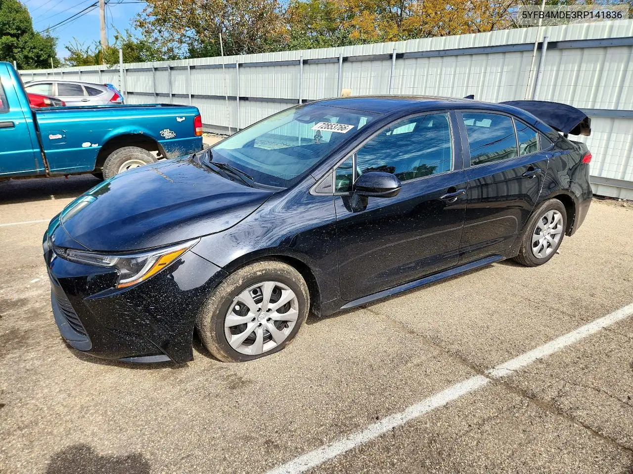 TOYOTA COROLLA 2024, VIN 5YFB4MDE3RP141836