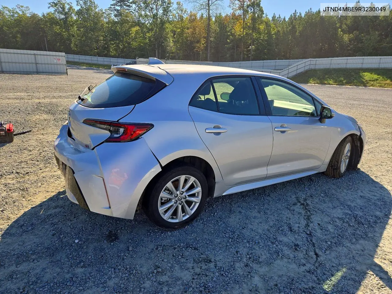 2024 TOYOTA COROLLA VIN JTND4MBE9R3230049 — фото 3