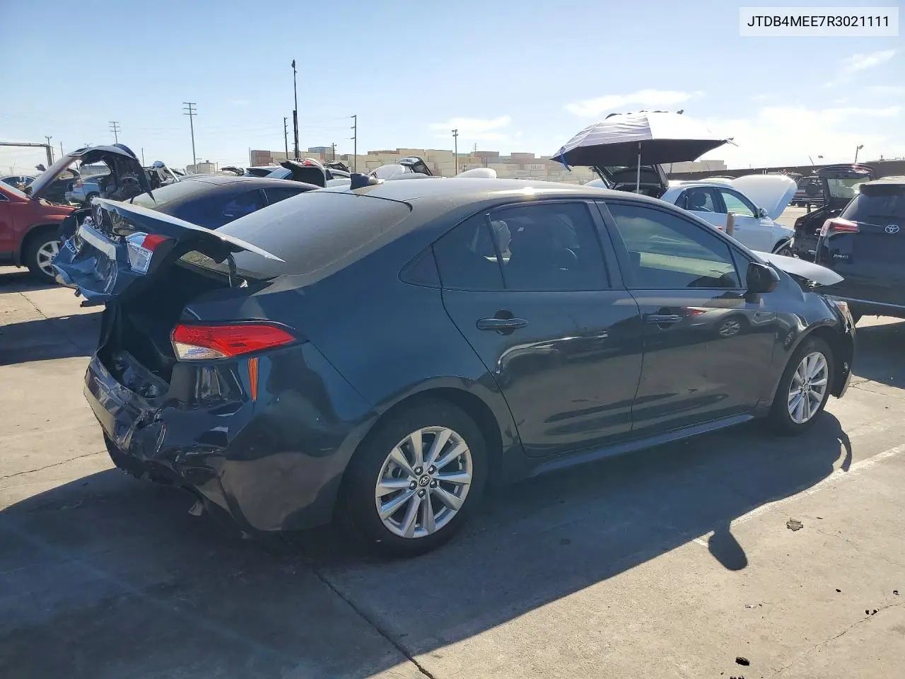 2024 TOYOTA COROLLA VIN JTDB4MEE7R3021111 — фото 3