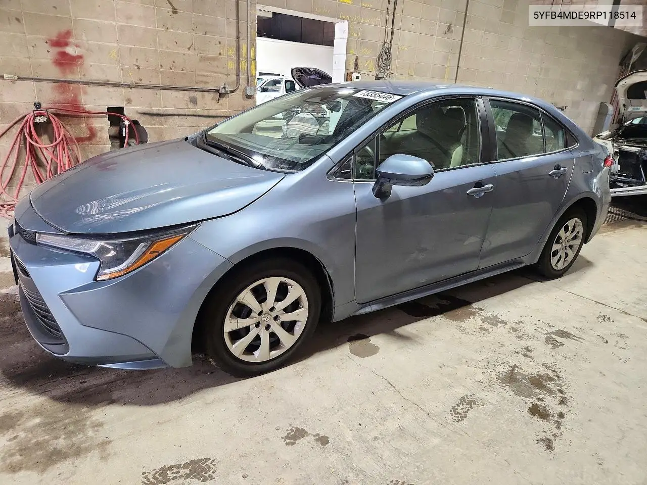 TOYOTA COROLLA 2024, VIN 5YFB4MDE9RP118514