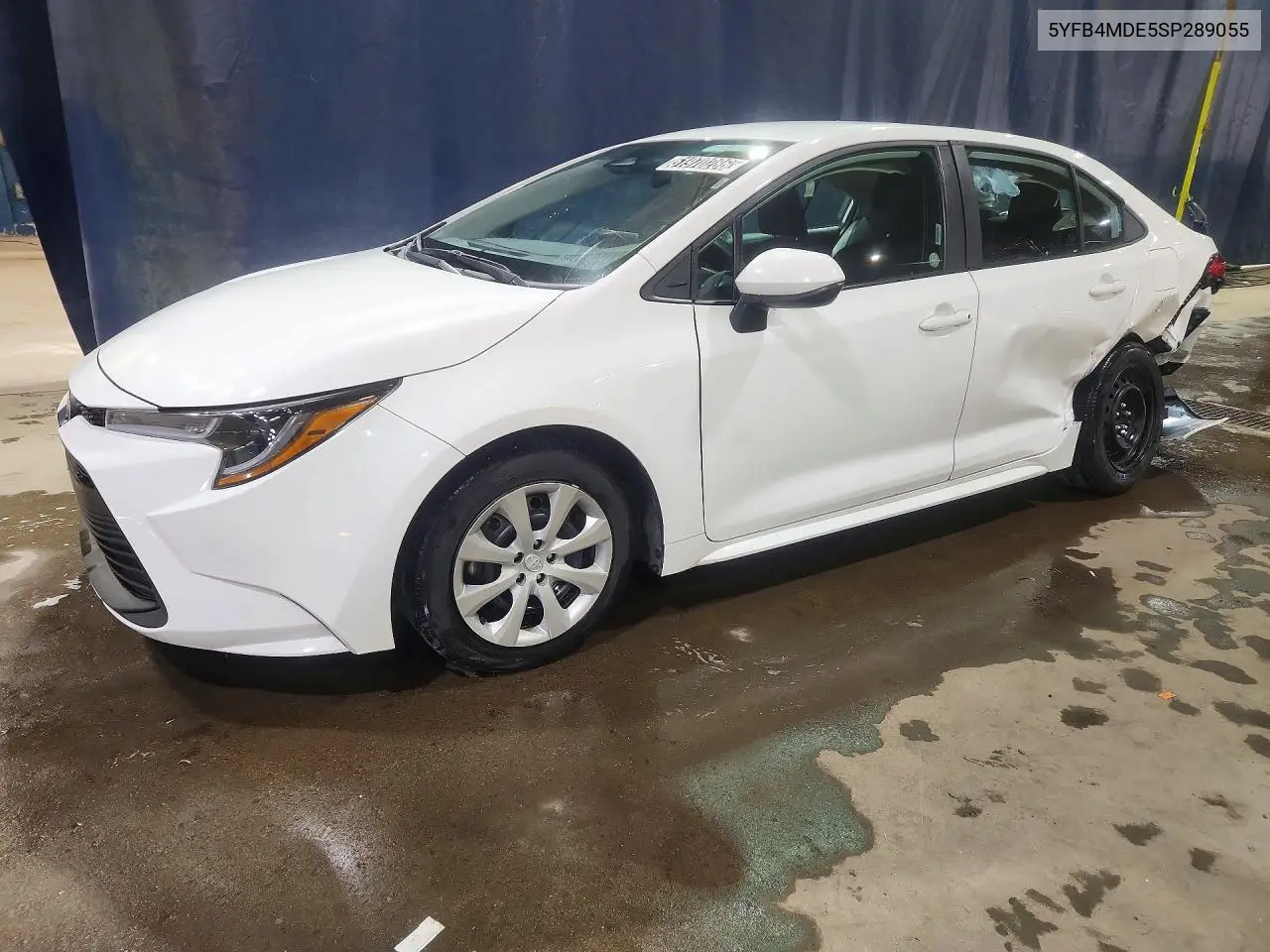 TOYOTA COROLLA 2025, VIN 5YFB4MDE5SP289055