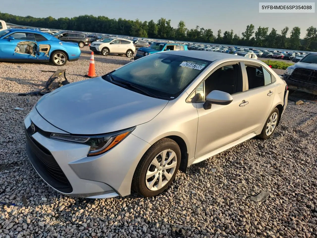 TOYOTA COROLLA 2025, VIN 5YFB4MDE6SP354088