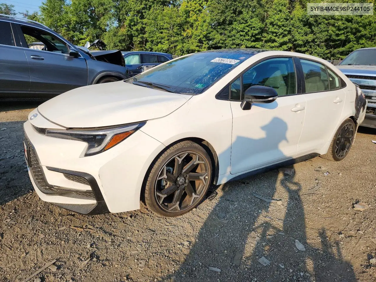 TOYOTA COROLLA 2025, VIN 5YFB4MCE9SP244105