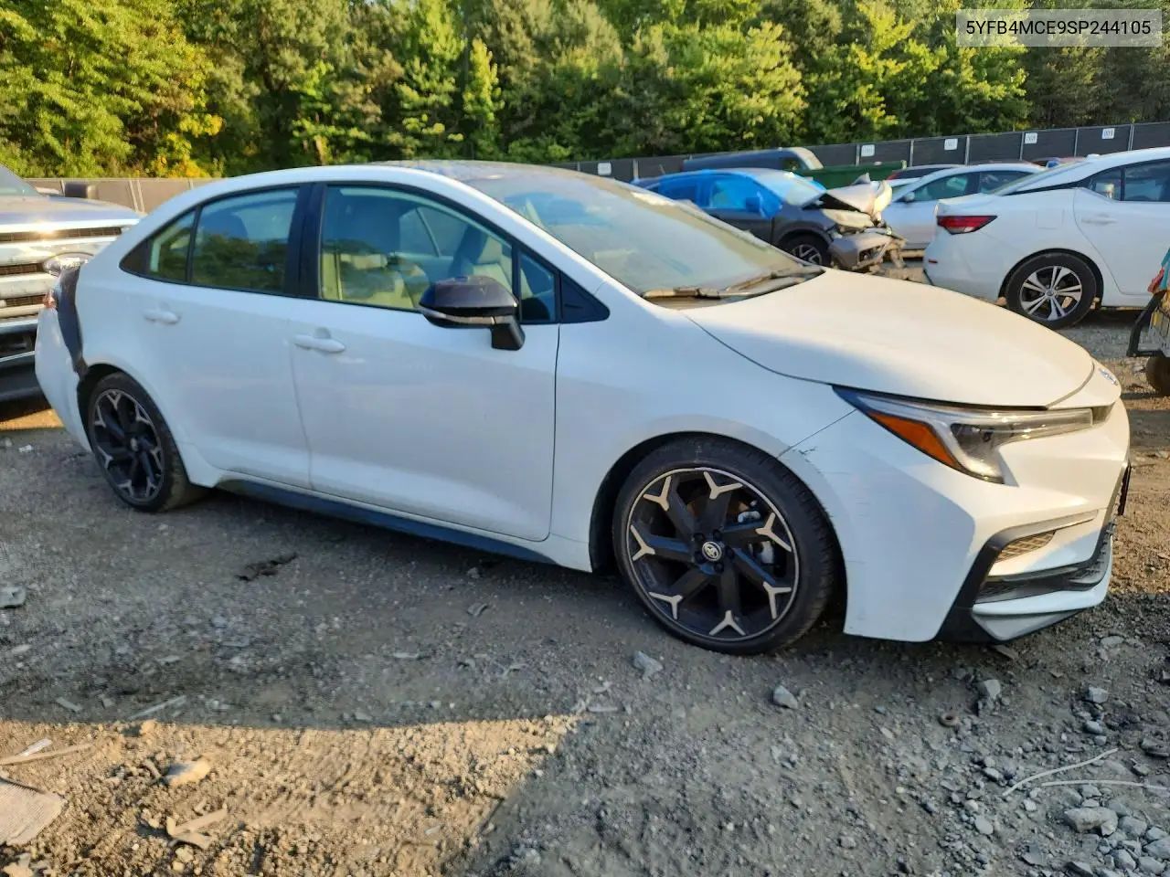 2025 TOYOTA COROLLA VIN 5YFB4MCE9SP244105 — фото 4