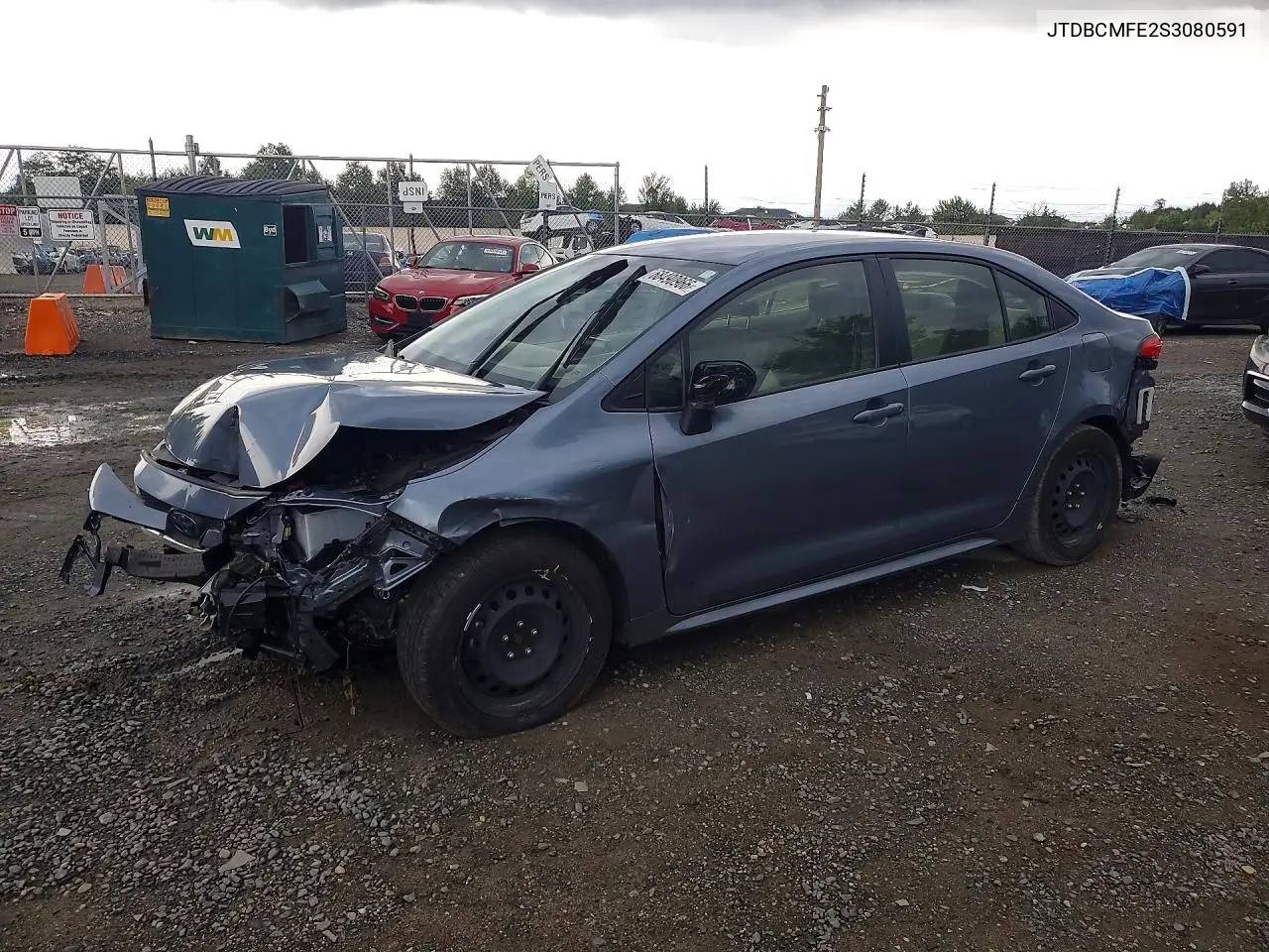 TOYOTA COROLLA 2025, VIN JTDBCMFE2S3080591