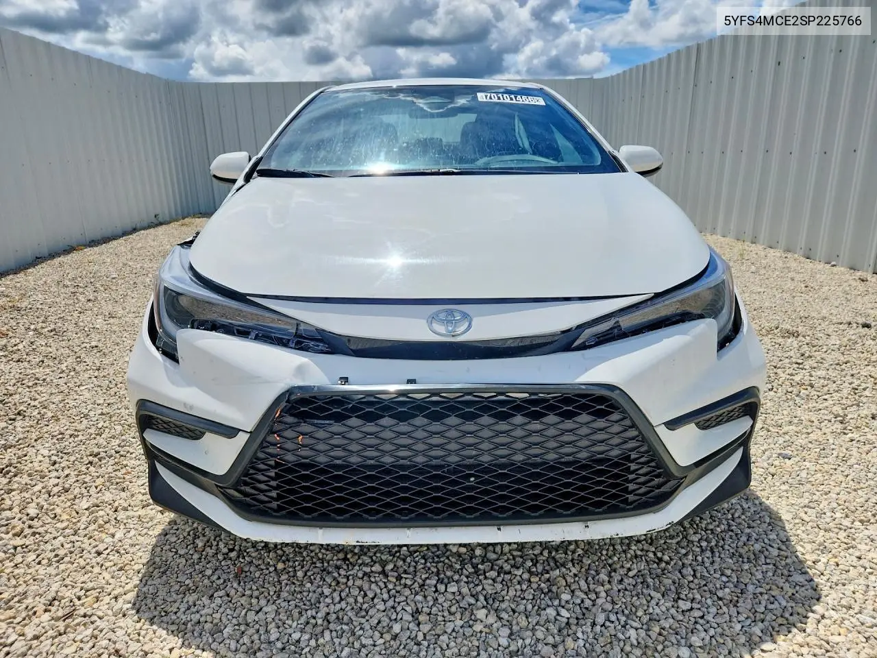 2025 TOYOTA COROLLA VIN 5YFS4MCE2SP225766 — фото 5