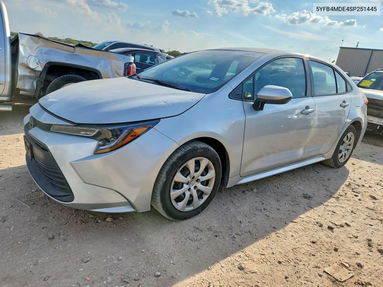 TOYOTA COROLLA 2025, VIN 5YFB4MDE4SP251445