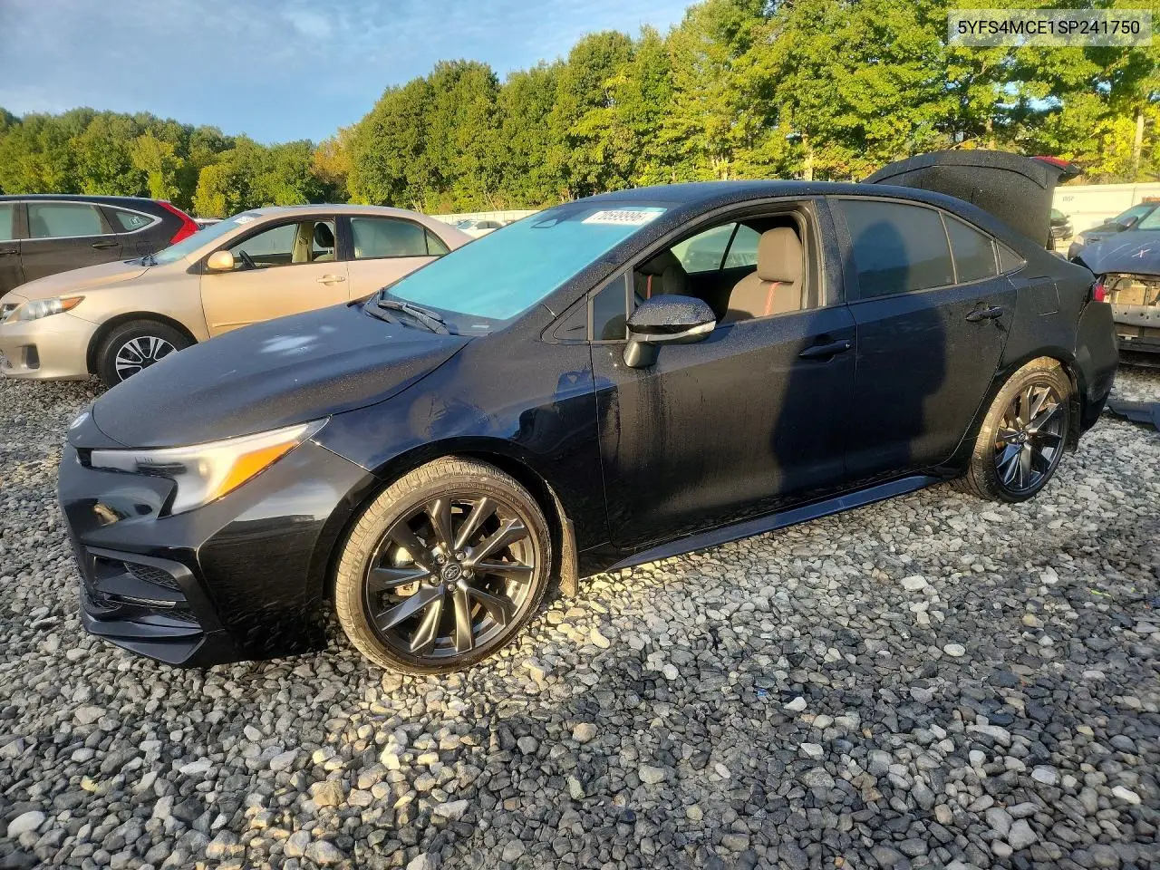 TOYOTA COROLLA 2025, VIN 5YFS4MCE1SP241750