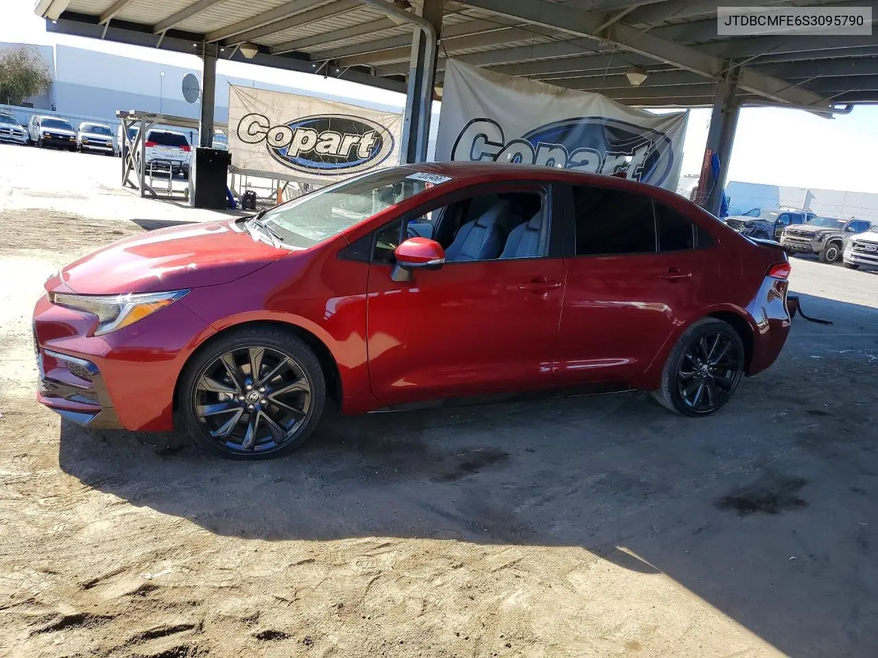 TOYOTA COROLLA 2025, VIN JTDBCMFE6S3095790