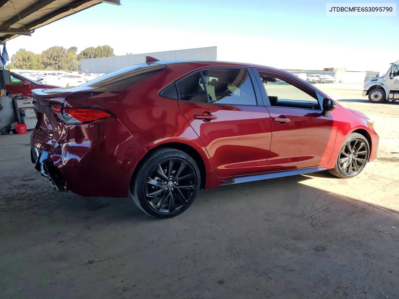 2025 TOYOTA COROLLA VIN JTDBCMFE6S3095790 — фото 3