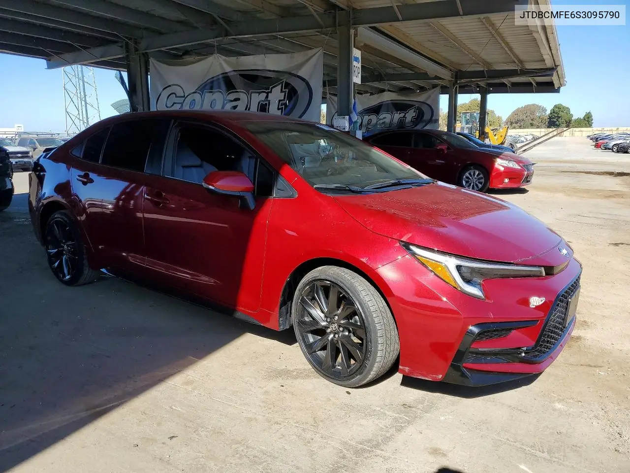 2025 TOYOTA COROLLA VIN JTDBCMFE6S3095790 — фото 4