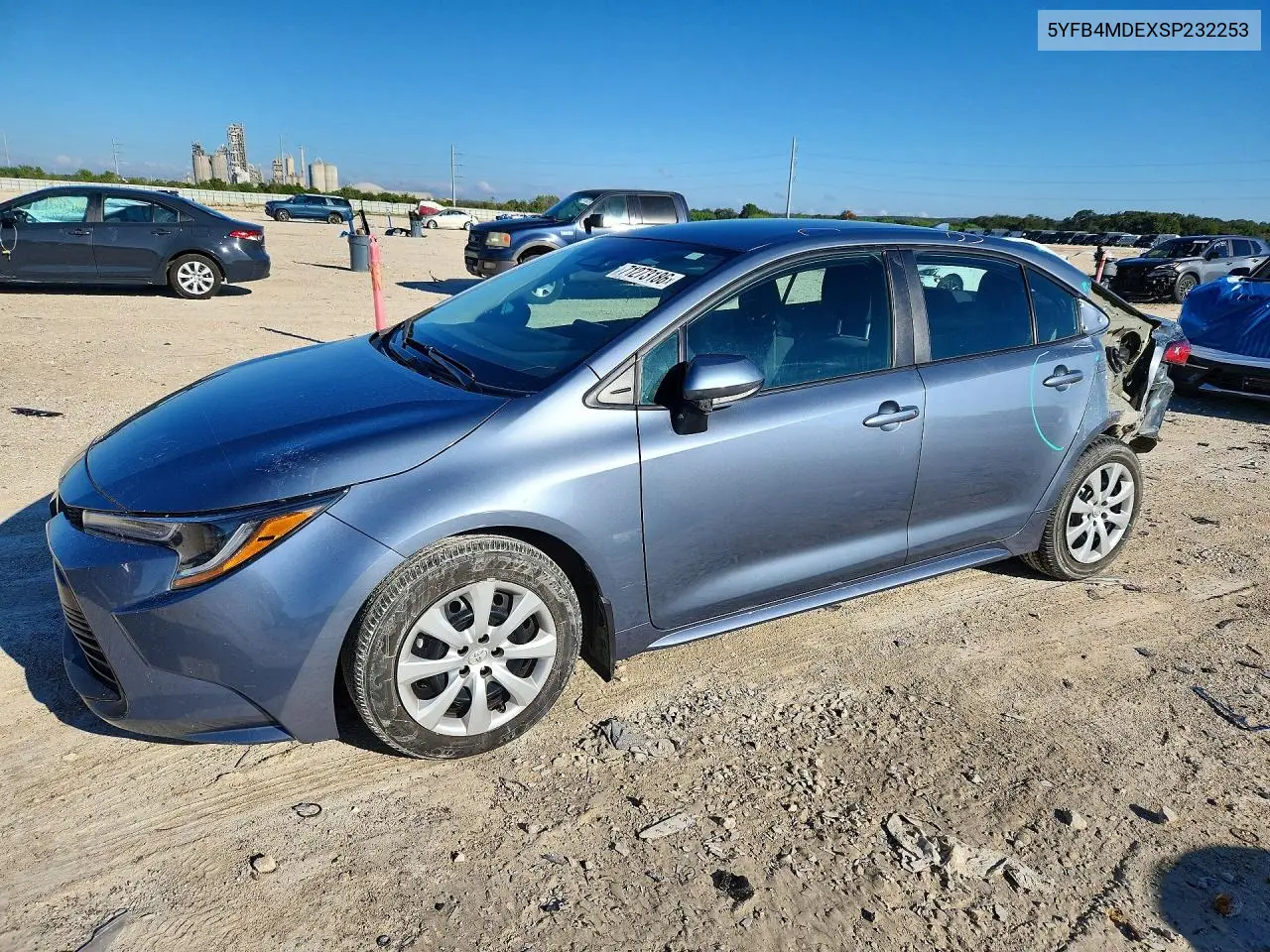 TOYOTA COROLLA 2025, VIN 5YFB4MDEXSP232253