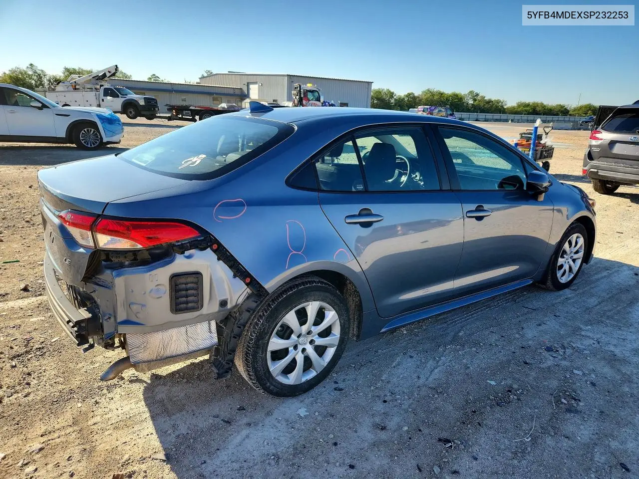 2025 TOYOTA COROLLA VIN 5YFB4MDEXSP232253 — фото 3