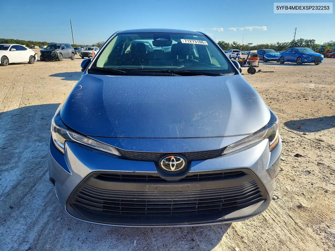 2025 TOYOTA COROLLA VIN 5YFB4MDEXSP232253 — фото 5