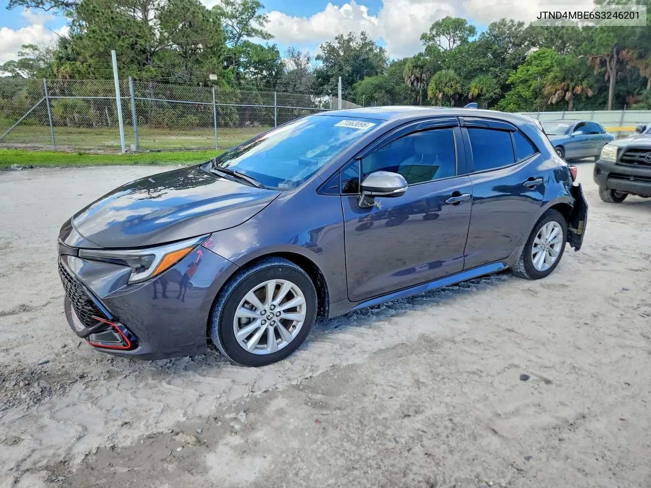 TOYOTA COROLLA 2025, VIN JTND4MBE6S3246201